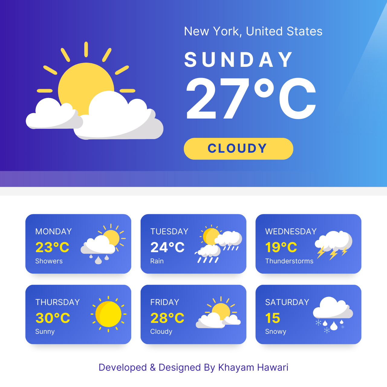 Weather Web App Image